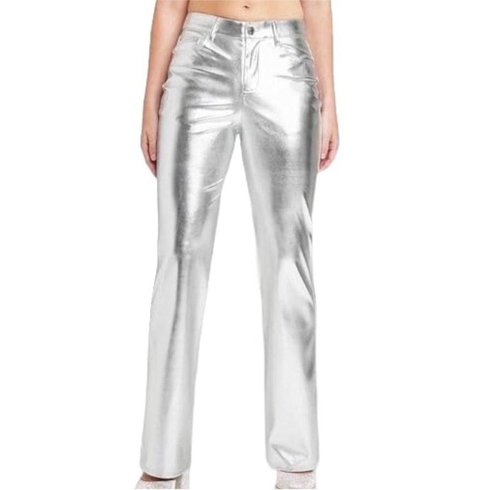 Metallic pants